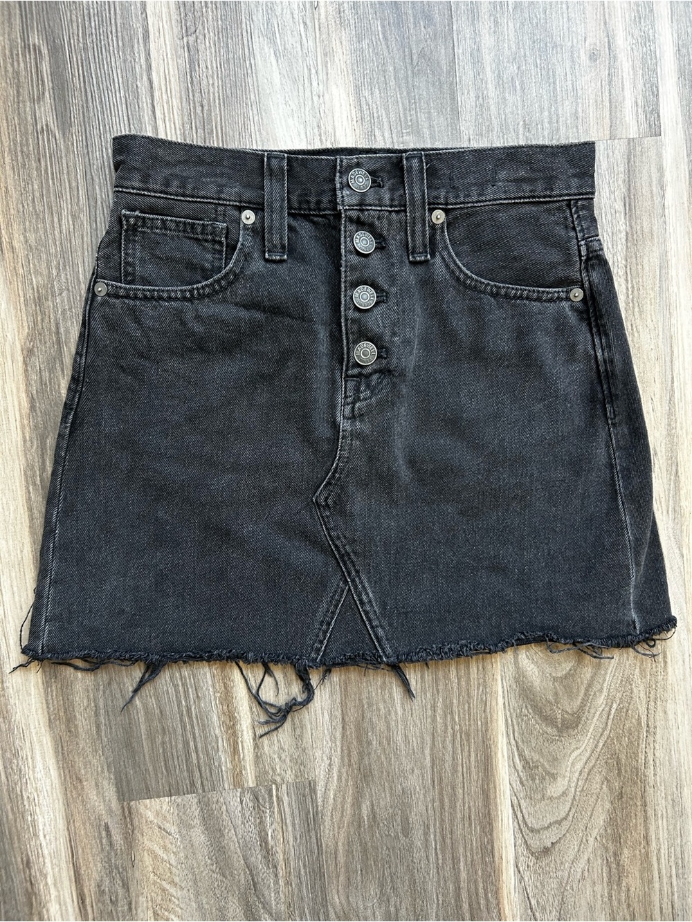 NWOT Madewell Rigid Denim Skirt